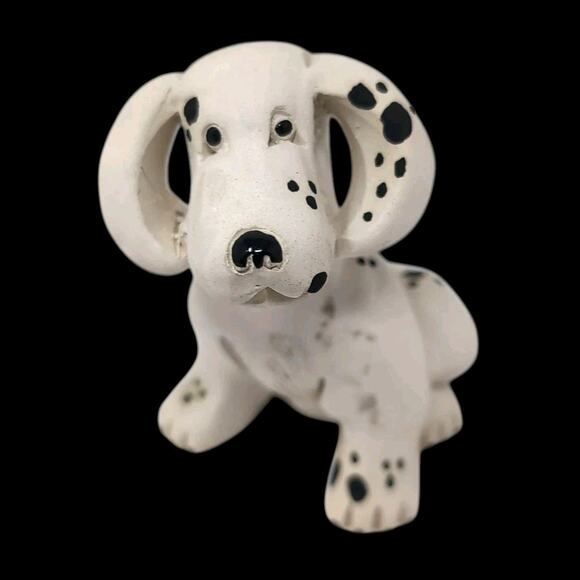 Artesania Rinconada Dalmation Dog Figurine Hand Carved Hand Painted Handmade 115 - Picture 1 of 11